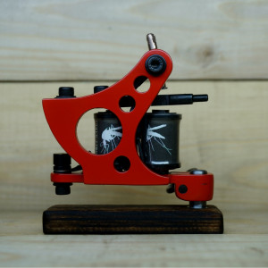 Тату машинка контурная Medium Liner Red